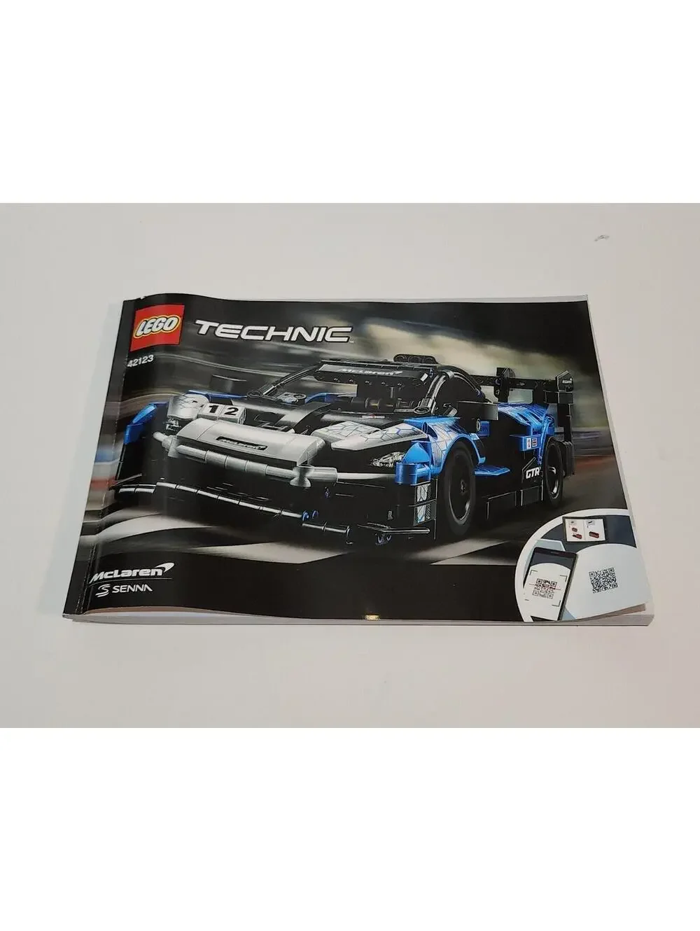 Lego Technic 42123 McLaren Senna GTR Manual Only